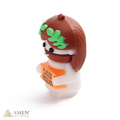 Mini Bible Verse Figurine — Let All You Do Be Done in Love