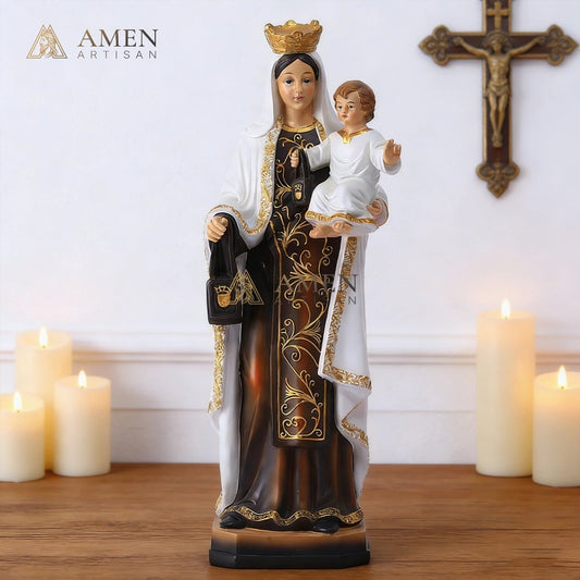Madonna and Child Statue Amen Artisan