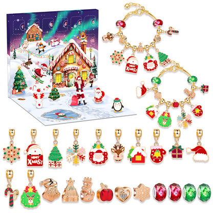 Christmas DIY Charm Bracelet Set