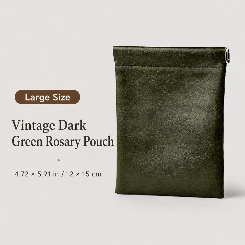 Simple Rosary Storage Pouch for Everyday Carry and Prayer