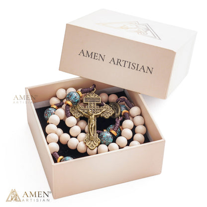 Ornate Crucifix Rosary