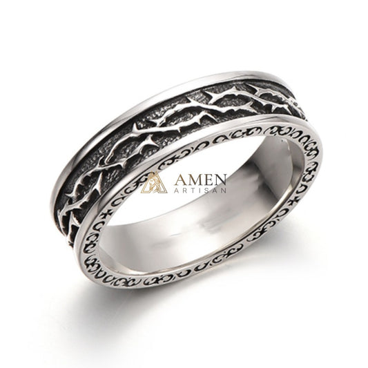 Crown of Thorns Ring Amen Artisan