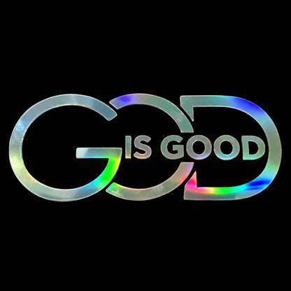 GOD IS GOOD PVC Vinyl Car Decal