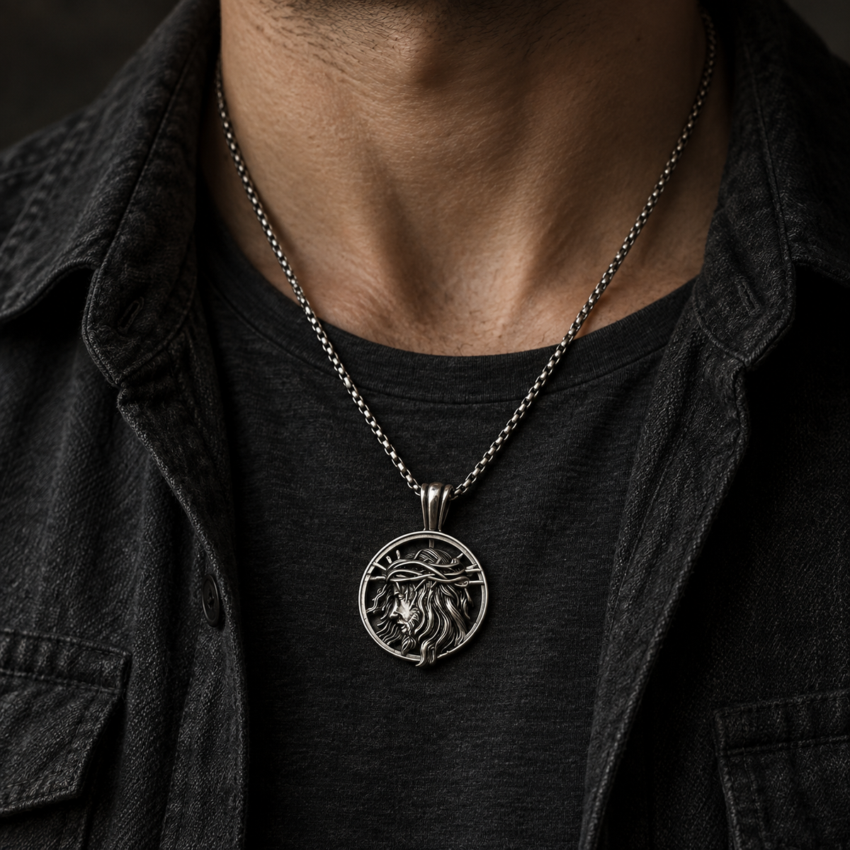 【DEAL TODAY】Jesus Crown of Thorns Pendant Necklace