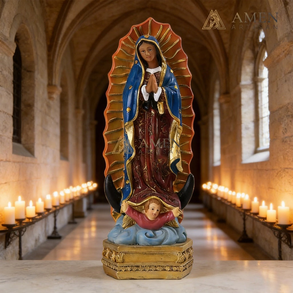 Our Lady of Guadalupe Statue Amen Artisan