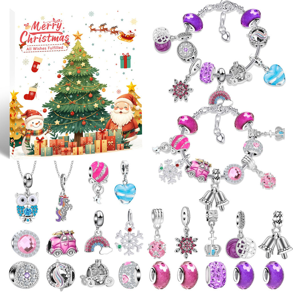 Christmas DIY Charm Bracelet Set