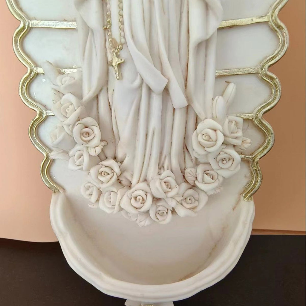 Marian Holy Water Font