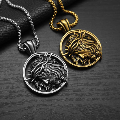 Jesus Crown of Thorns Pendant Necklace