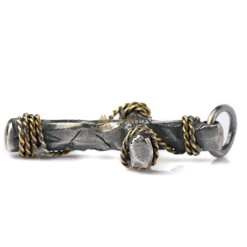 Vintage Cross Necklace  Amen Artisan