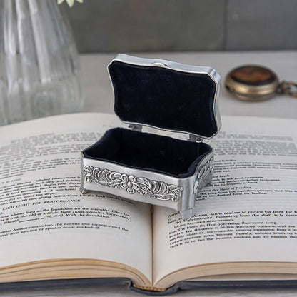 Last Supper Keepsake Box with Antique Silver-Tone Finish