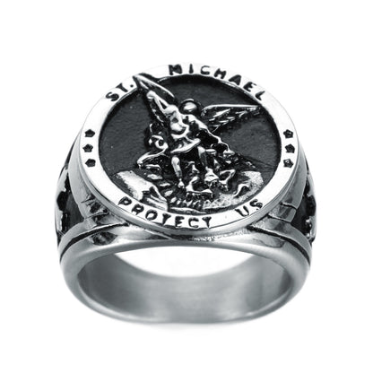 St. Michael the Archangel Signet Ring