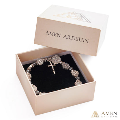Keep a Prayerful Reminder of Protection Close — St. Benedict Medal Bracelet