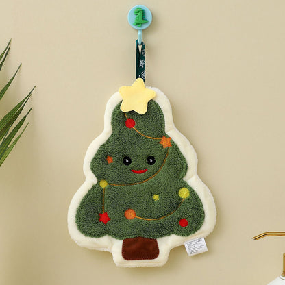 Gingerbread Christmas Hanging Hand Towel