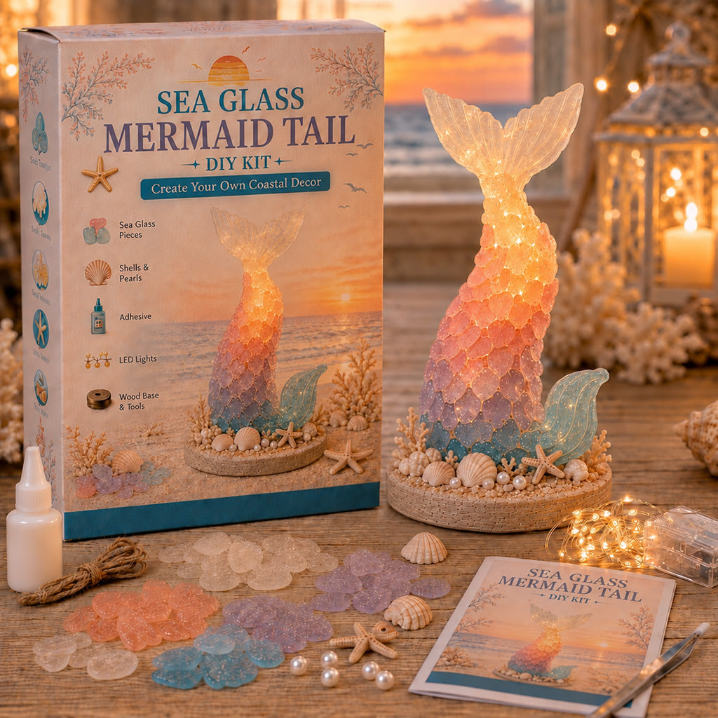 Coastal Christmas Tree Craft Kit