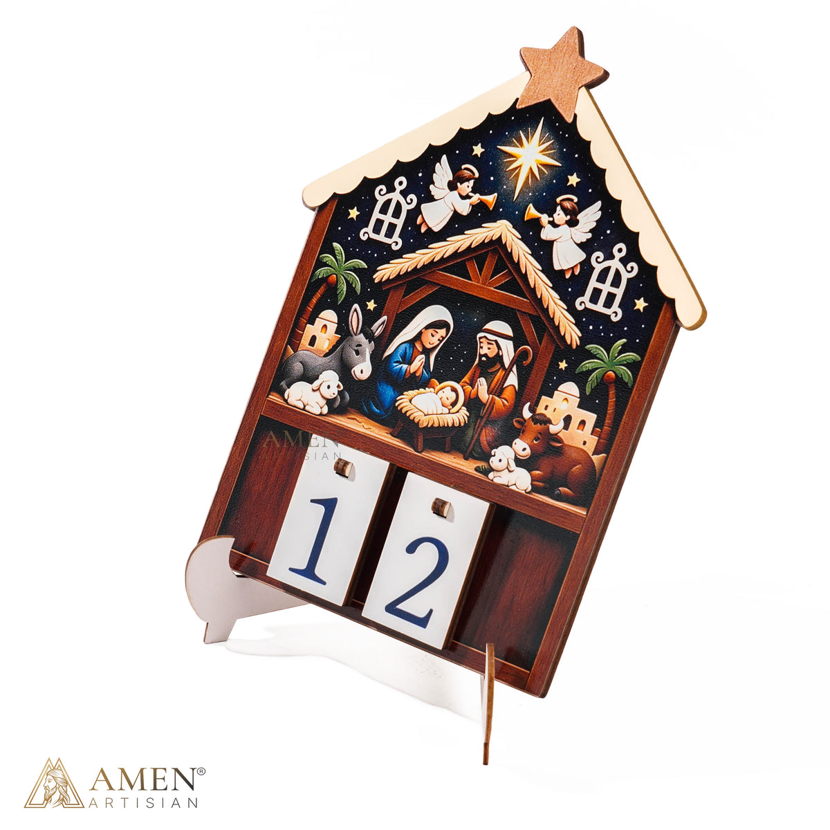Nativity Christmas Countdown Calendar