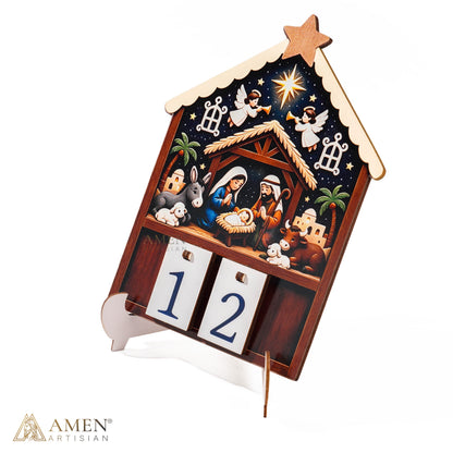 Nativity Christmas Countdown Calendar