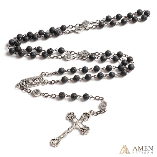 Lava Stone Rosary