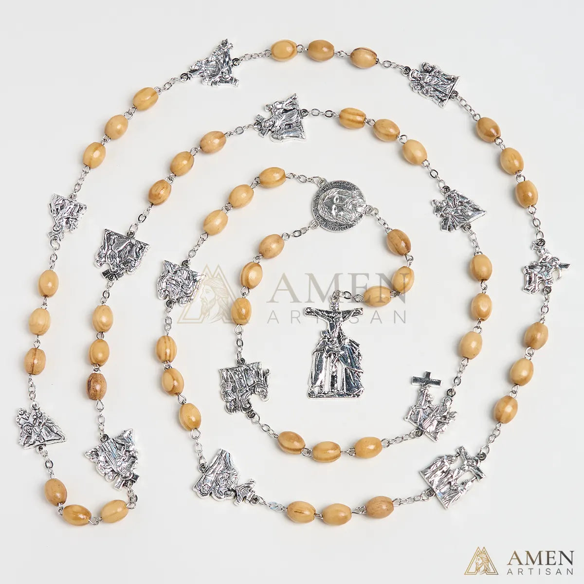 Stations of the Cross Rosary Amen Artisan