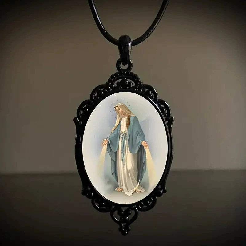 $0.99 Deal - Miraculous Medal Vintage Style Necklace