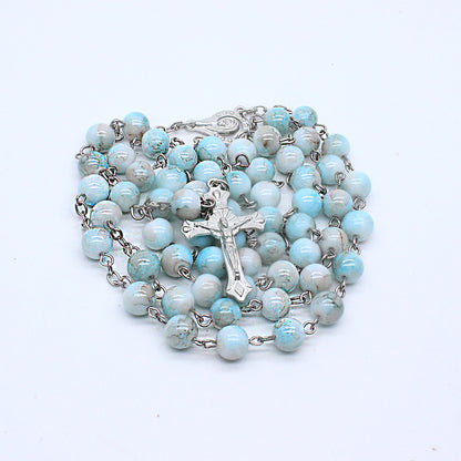 $0.99 Deal - Natural Stone Rosary – Faith Rooted in Creation