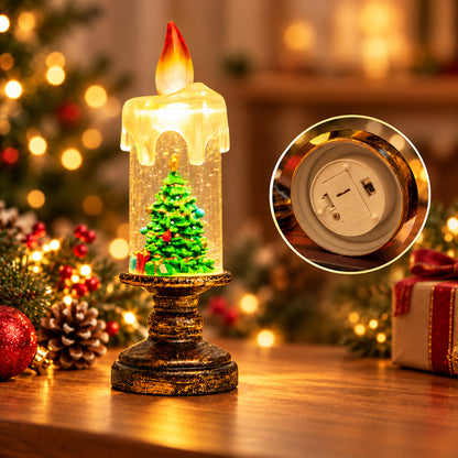 Christmas Tree Candle Night Light