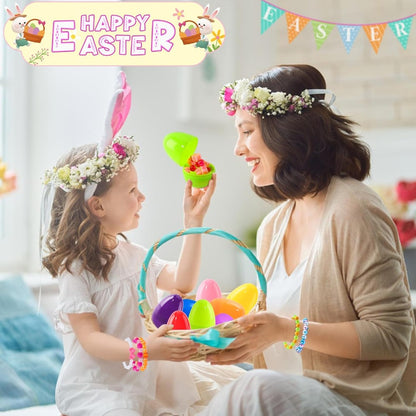 Prefilled Easter Eggs with Easter Eggs Bracelet Gift Set  Amen Artisan