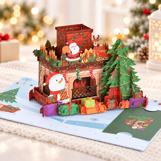 3D Pop-Up Christmas Card
