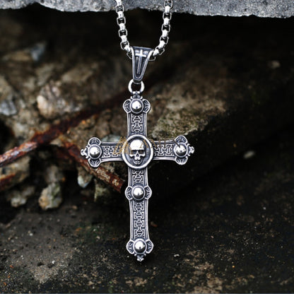 Calvary Cross Pendant Necklace Amen Artisan