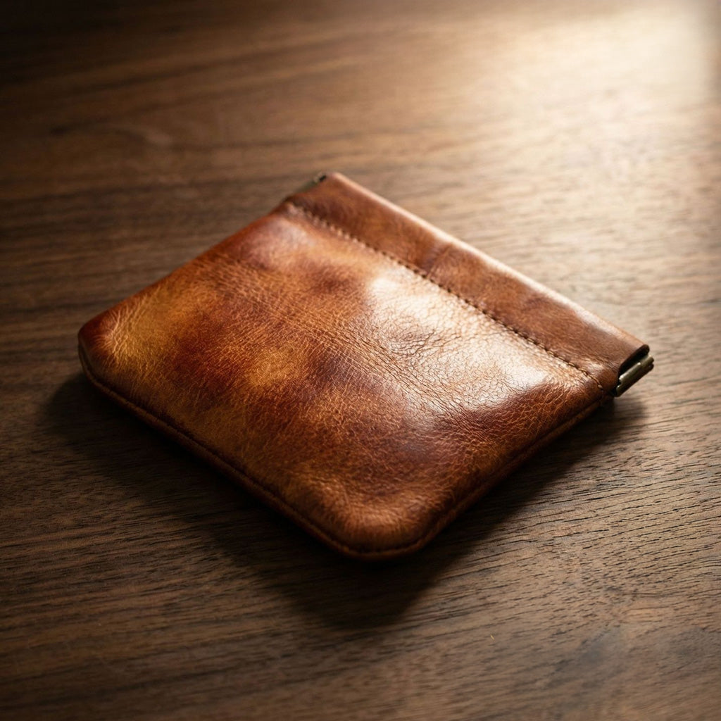 Genuine Leather Rosary Storage Pouch - Keep Your Rosary Close, Clean, and Protected