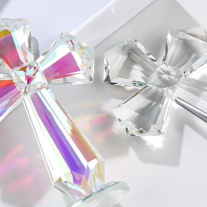 Crystal Cross Figurine Amen Artisan
