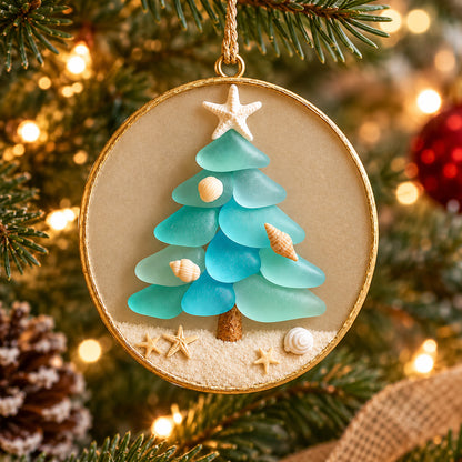 Coastal Christmas Ornament