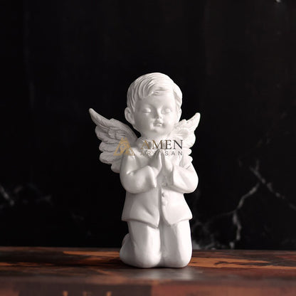 Little Angel Statue Figurine Amen Artisan