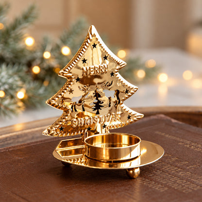 Merry Christmas Candle Holder