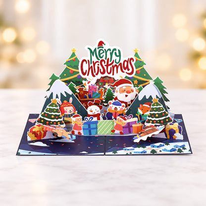 3D Pop-Up Christmas Card