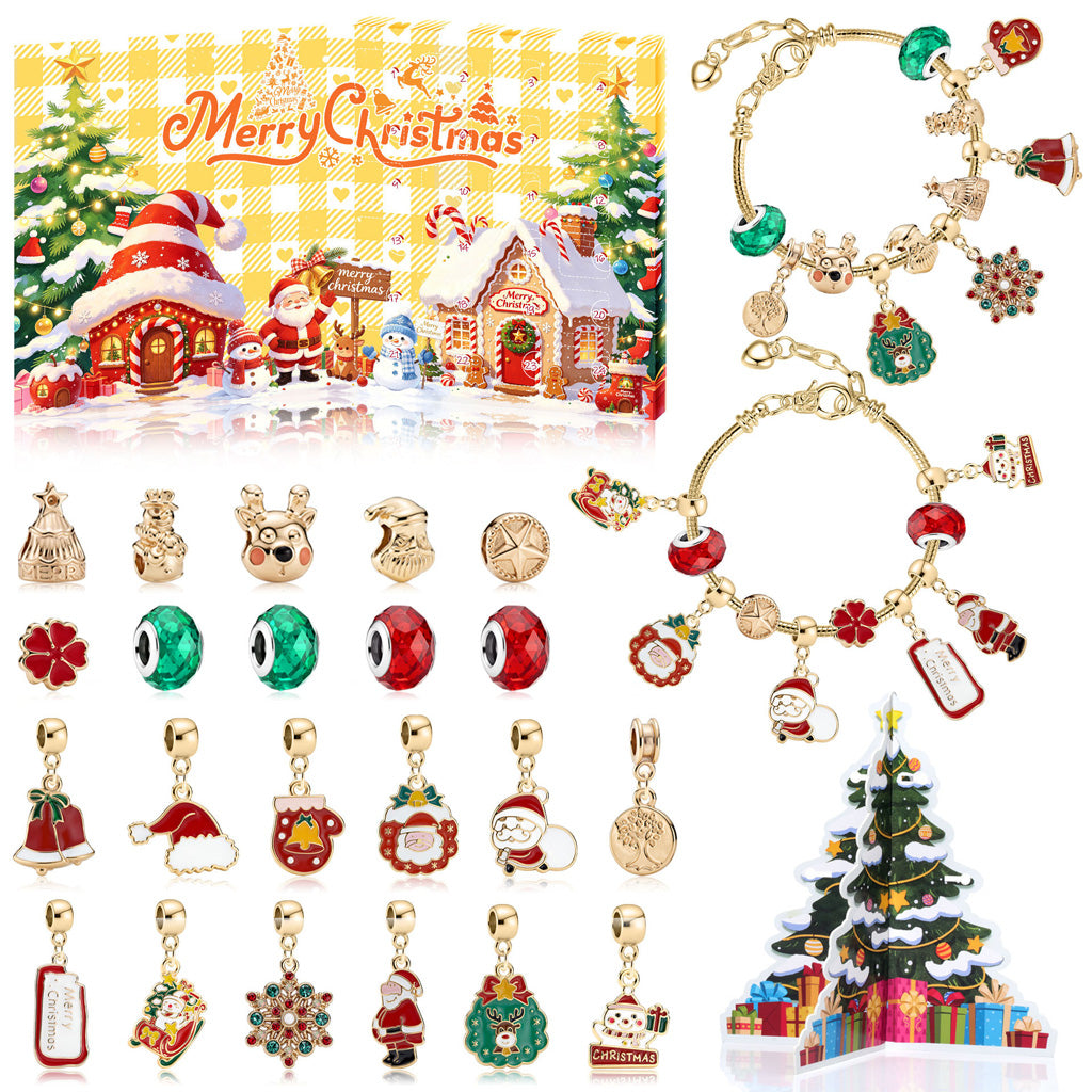 Christmas DIY Charm Bracelet Set