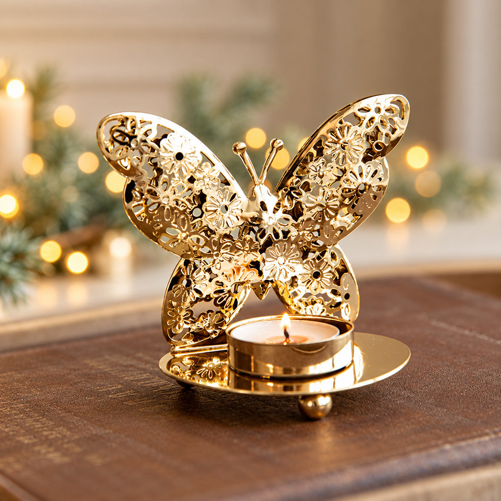 Merry Christmas Candle Holder