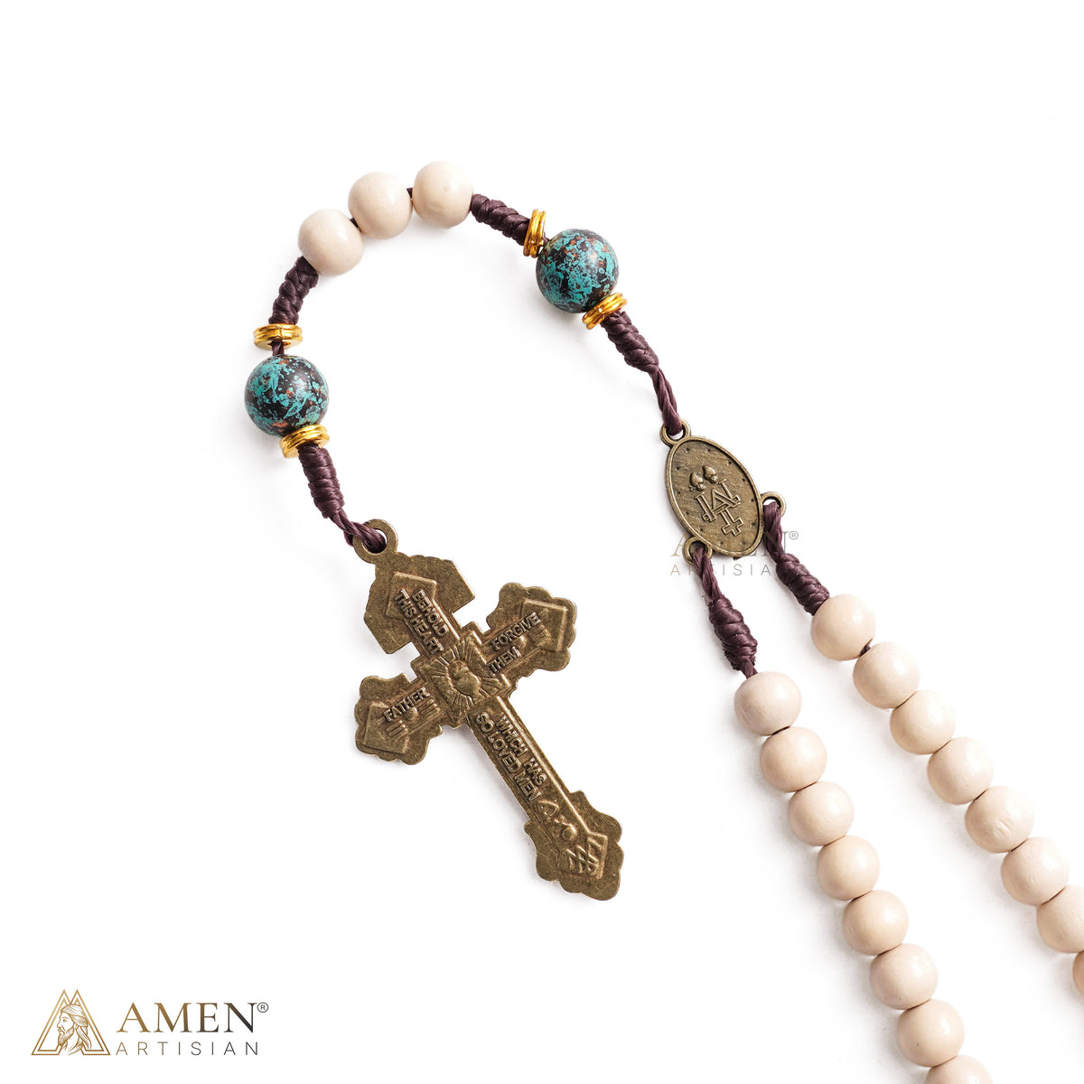 Ornate Crucifix Rosary