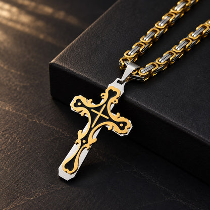 Ornate Cross Necklace