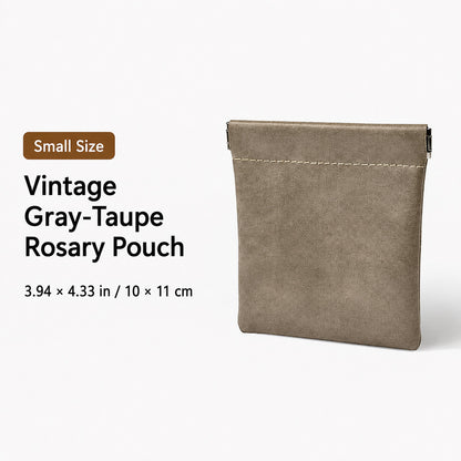 Simple Rosary Storage Pouch for Everyday Carry and Prayer
