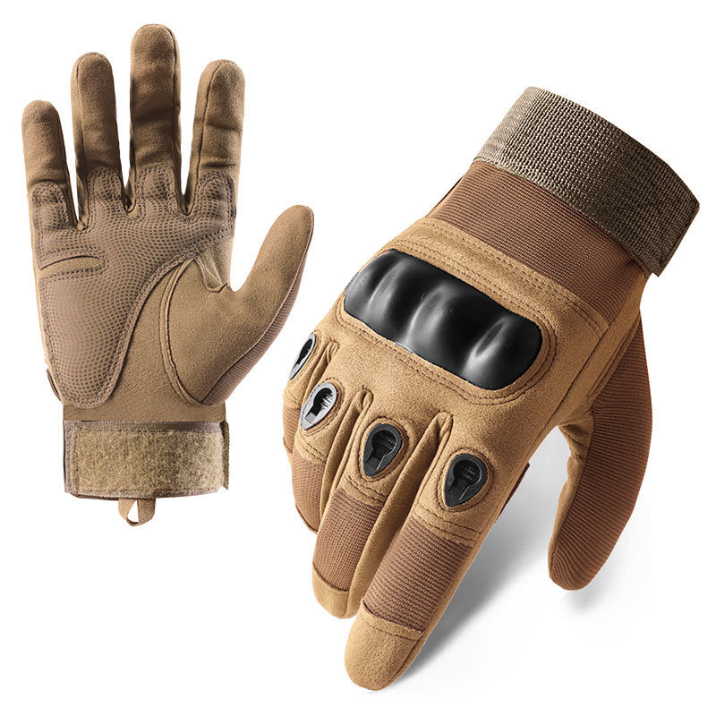 Full-Finger Outdoor Gloves with Knuckle Guard Design — Steady Grip | Amen Artisan