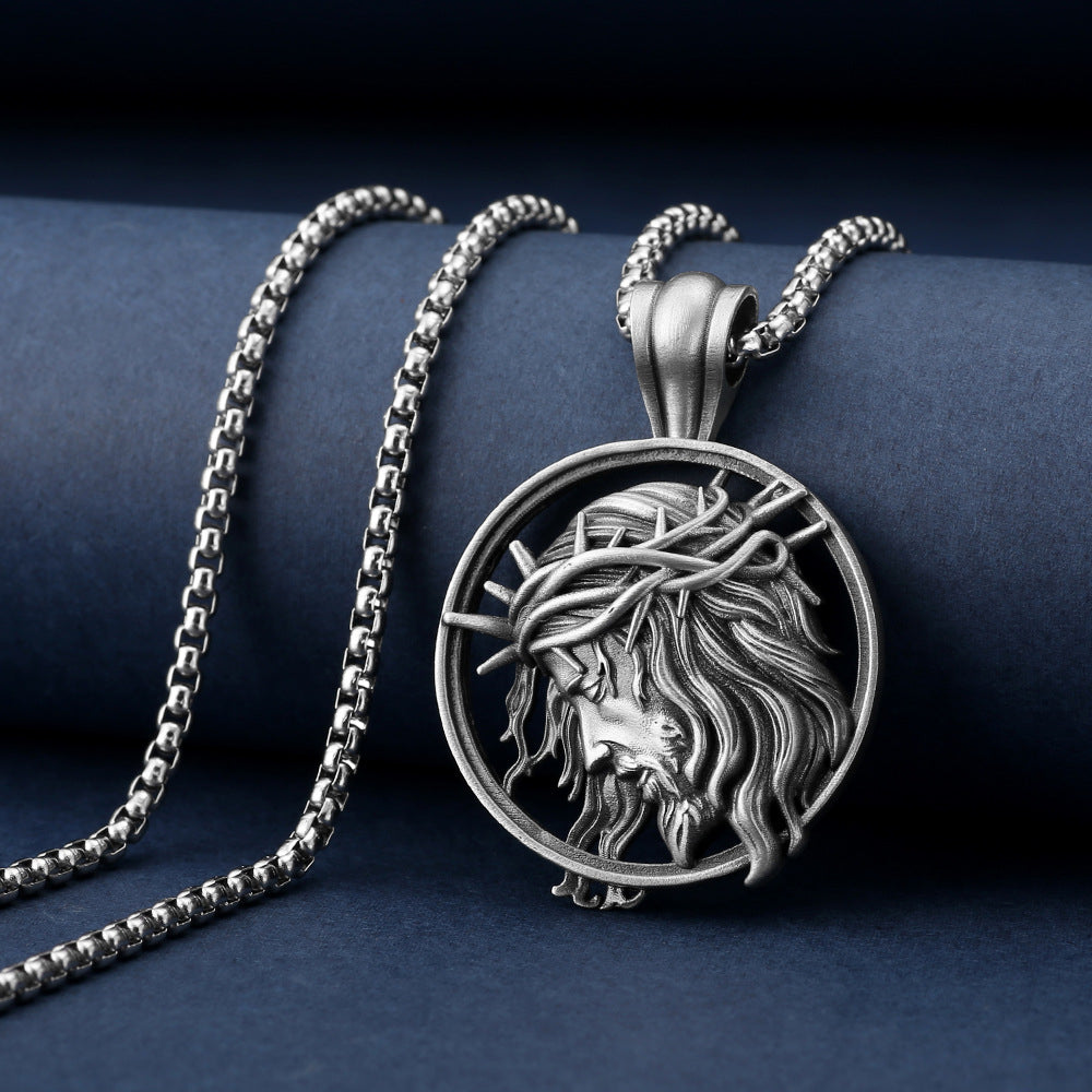 【DEAL TODAY】Jesus Crown of Thorns Pendant Necklace