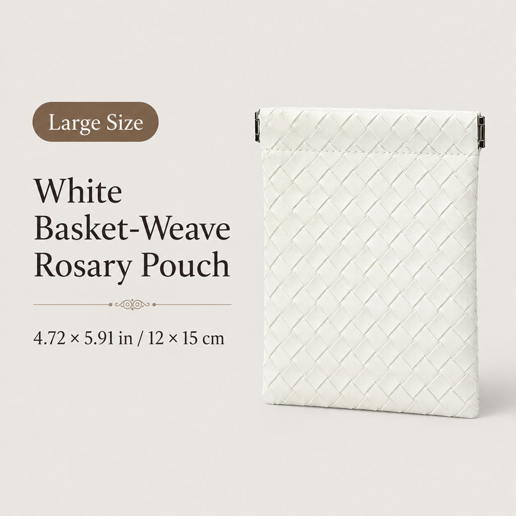 Simple Rosary Storage Pouch for Everyday Carry and Prayer