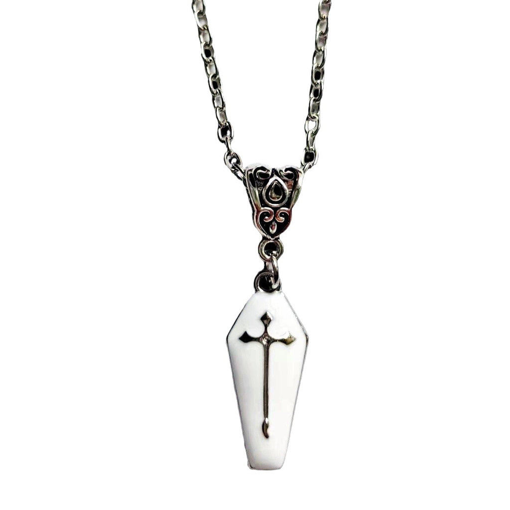Halloween Gothic Coffin Necklace