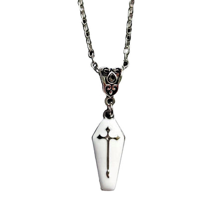 Halloween Gothic Coffin Necklace