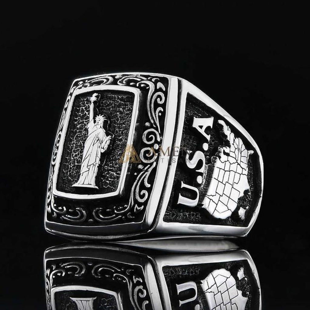 Statue of Liberty Ring