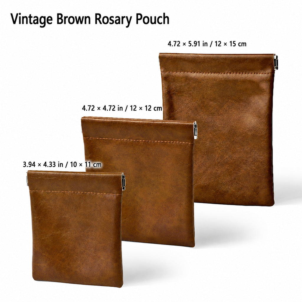 Simple Rosary Storage Pouch for Everyday Carry and Prayer