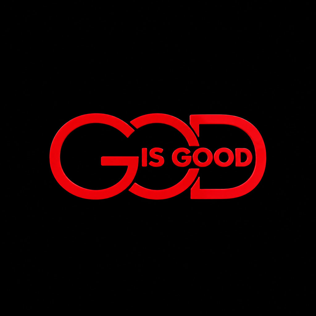GOD IS GOOD PVC Vinyl Car Decal