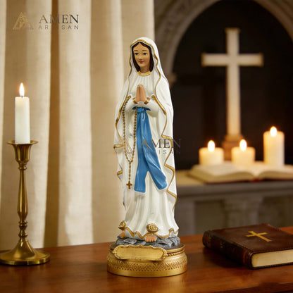 Our Lady of Lourdes Statue Amen Artisan
