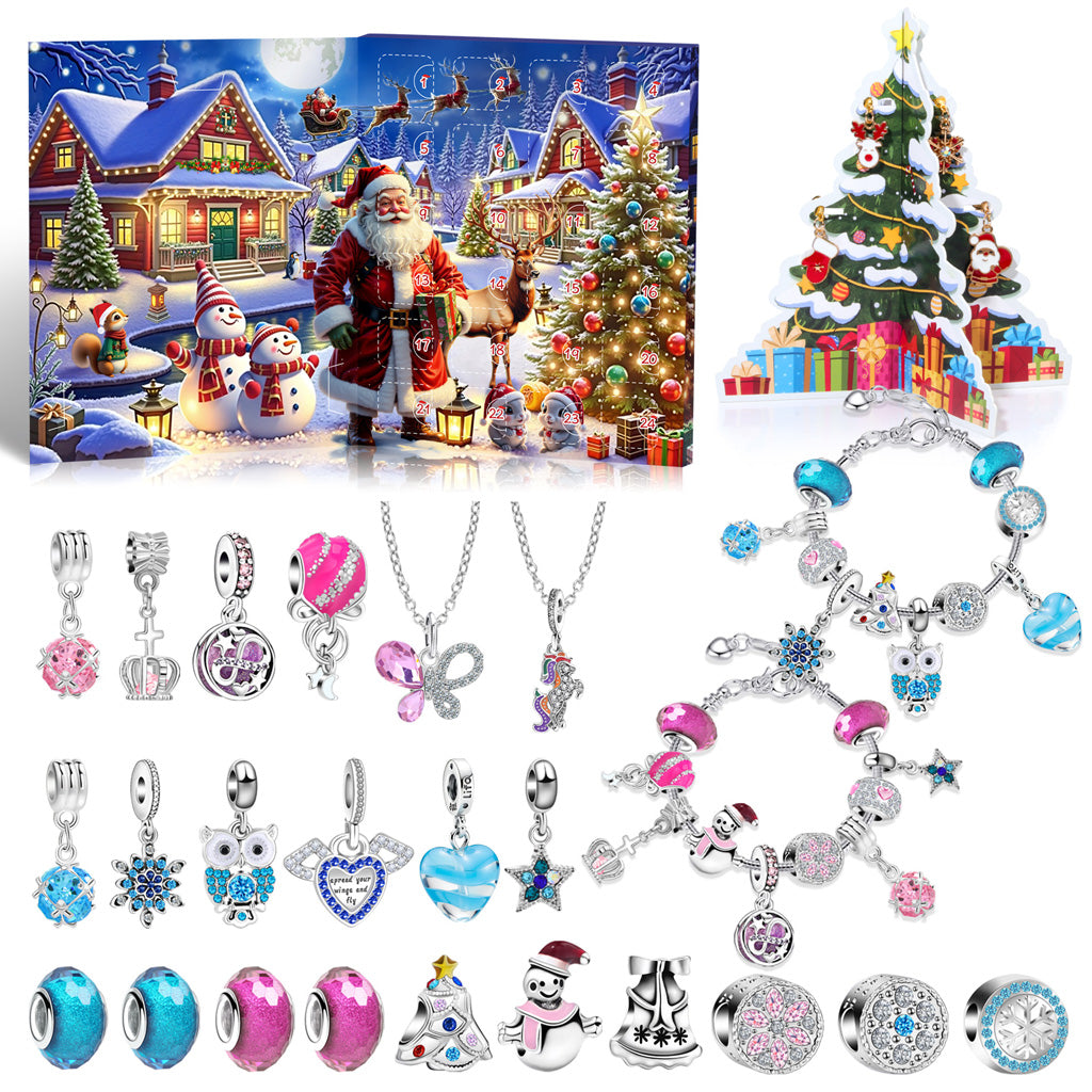 Christmas DIY Charm Bracelet Set