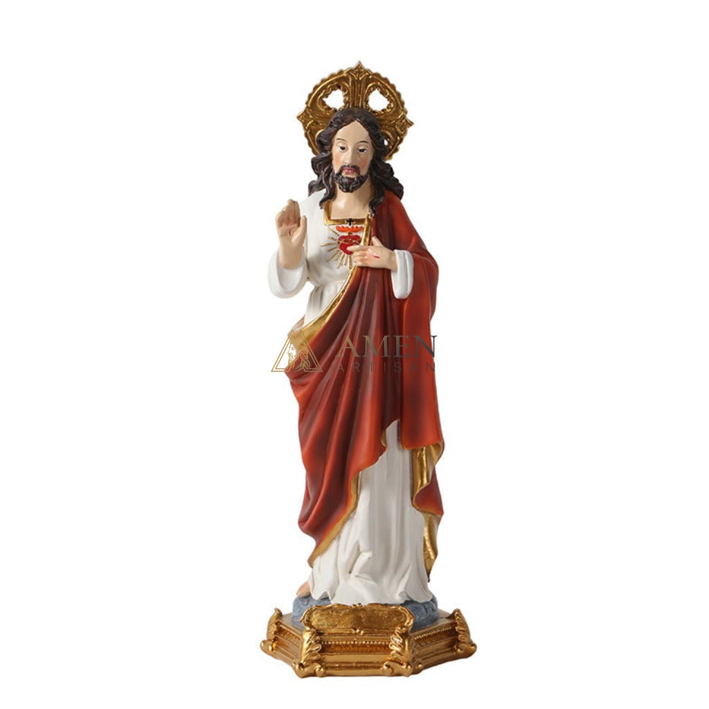 Sacred Heart of Jesus Statue Amen Artisan